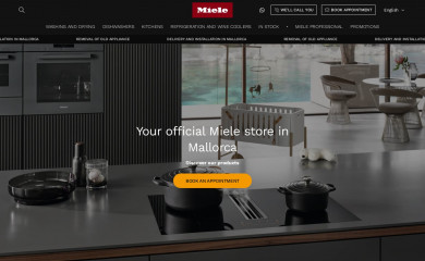 mielecentre.com screenshot