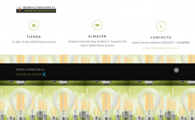 mieresiluminacion.es screenshot