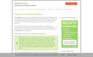 mietrecht.org screenshot