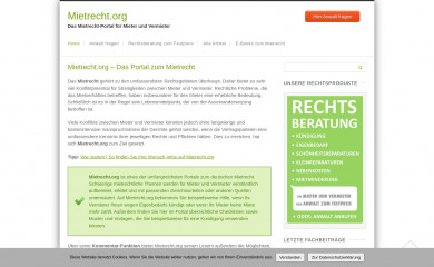 mietrecht.org screenshot