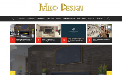 mikodesign.sk screenshot