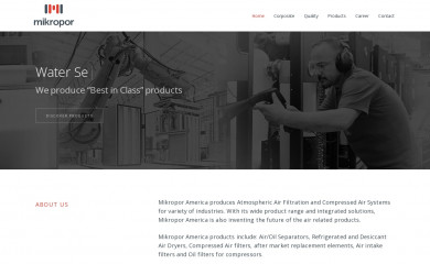 mikroporamerica.com screenshot