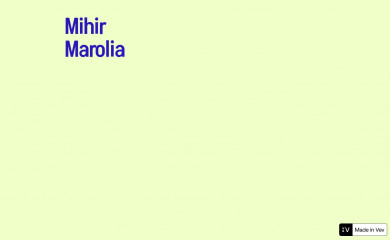 mihirmarolia.com screenshot