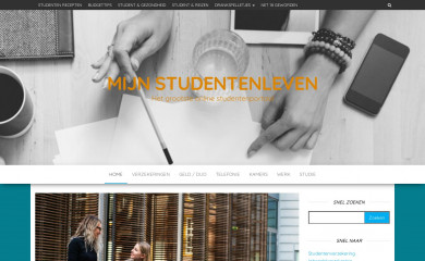 mijnstudentenleven.nl screenshot