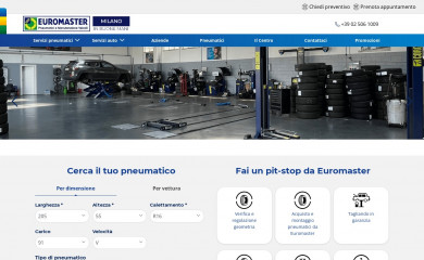 milanogomme.it screenshot