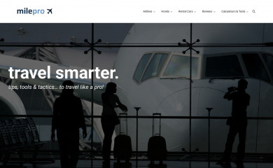 milepro.com screenshot
