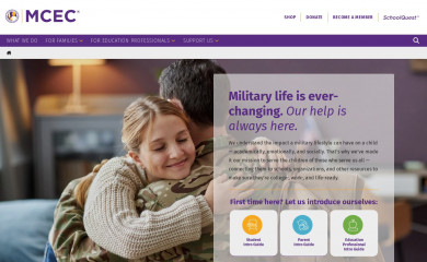 militarychild.org screenshot