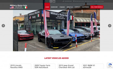 militaryautos.net screenshot