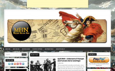 militaryhistorynow.com screenshot