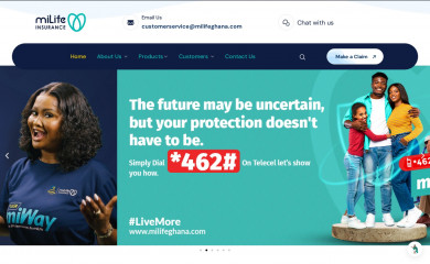 milifeghana.com screenshot