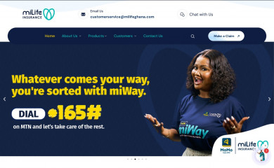 milifeghana.com screenshot