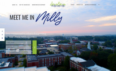 milledgevillemainstreet.com screenshot