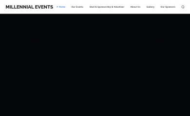 millennial-events.com screenshot