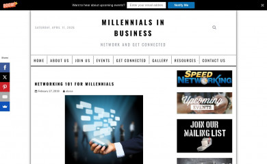 millennialsinbusiness.com screenshot