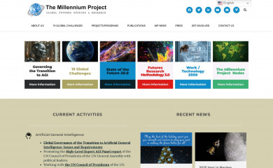 millennium-project.org screenshot