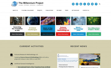 millennium-project.org screenshot