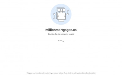 millionmortgages.ca screenshot