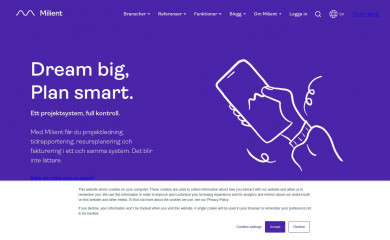 millnet.se screenshot