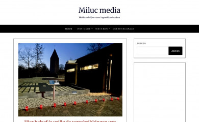 milucmedia.nl screenshot