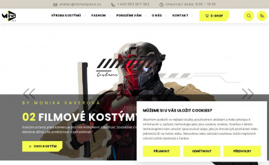 mimospace.cz screenshot