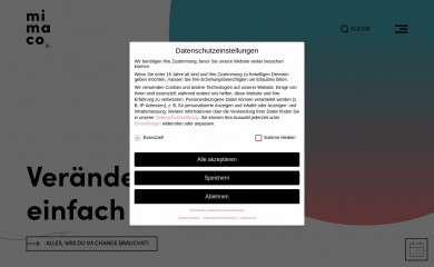 mimaco.de screenshot