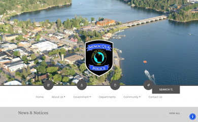minocquapd.com screenshot
