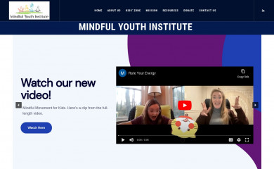 mindfulyouthinstitute.org screenshot