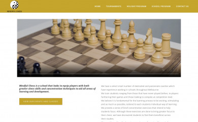 mindfulchess.com.au screenshot