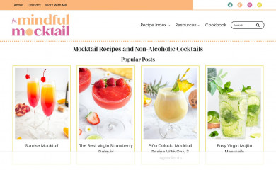 mindfulmocktail.com screenshot