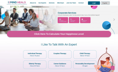 mindheals.org screenshot