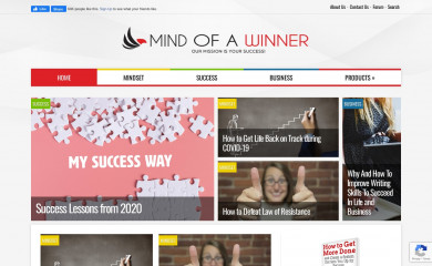mindofwinner.com screenshot