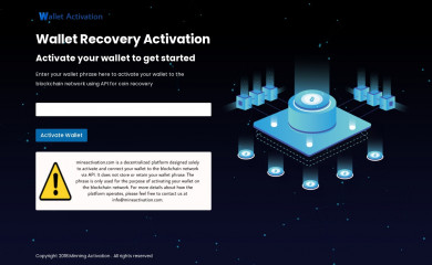mineactivation.com screenshot