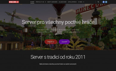 minecore.cz screenshot