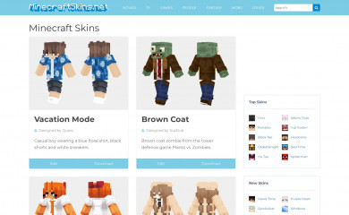 minecrafttexturepacks.com screenshot
