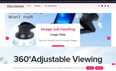 minegadget.com screenshot