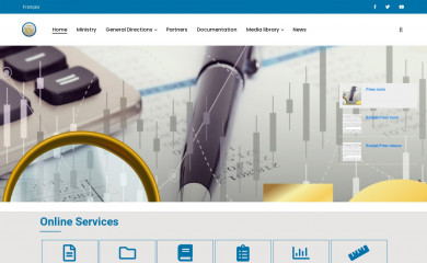 minfi.gov.cm screenshot