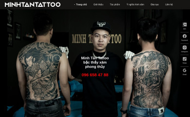 minhtantattoo.com screenshot