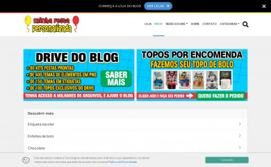 minhafestapersonalizada.com screenshot