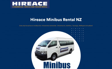 minibusrentalnewzealand.co.nz screenshot