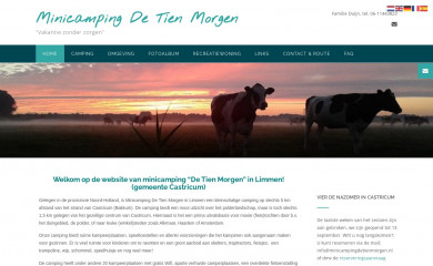 minicampingdetienmorgen.nl screenshot