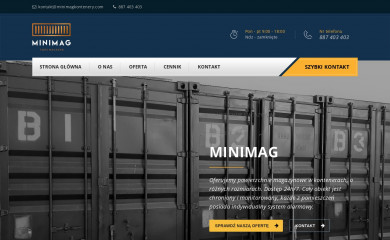 minimagkontenery.com screenshot