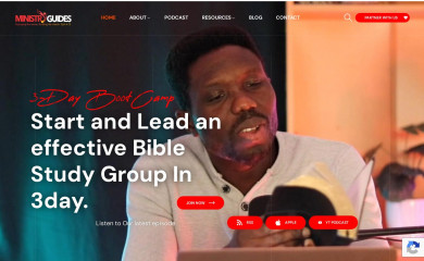 ministryguides.org screenshot