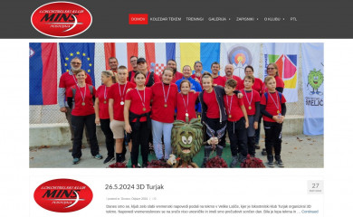 mins-klub.si screenshot