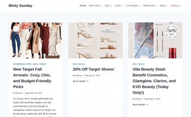 mintysunday.com screenshot