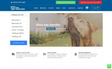 mismascotas.com.ar screenshot