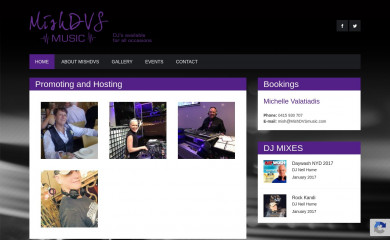 mishdvsmusic.com screenshot