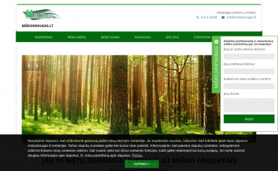 miskodraugas.lt screenshot