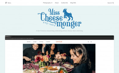 misscheesemonger.com screenshot