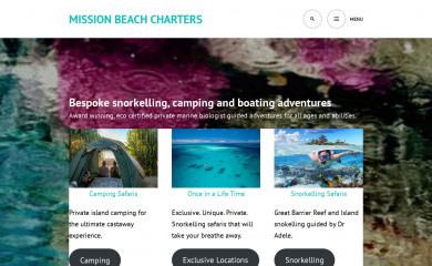 missionbeachcharters.com.au screenshot