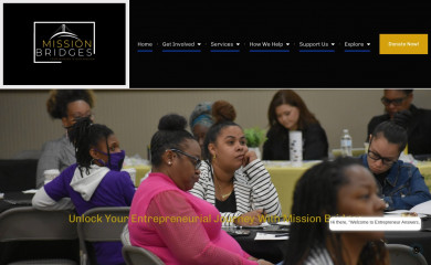 missionbridges.org screenshot